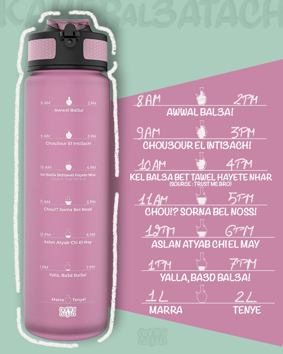 Kaher Al 3atach - Pink